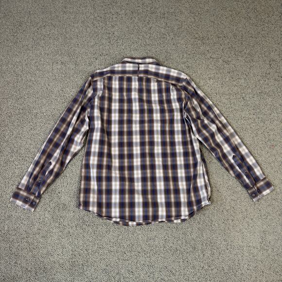 Banana Republic Button Up Cotton Long Sleeve Shirt US Men's XL - Picture 3 of 7